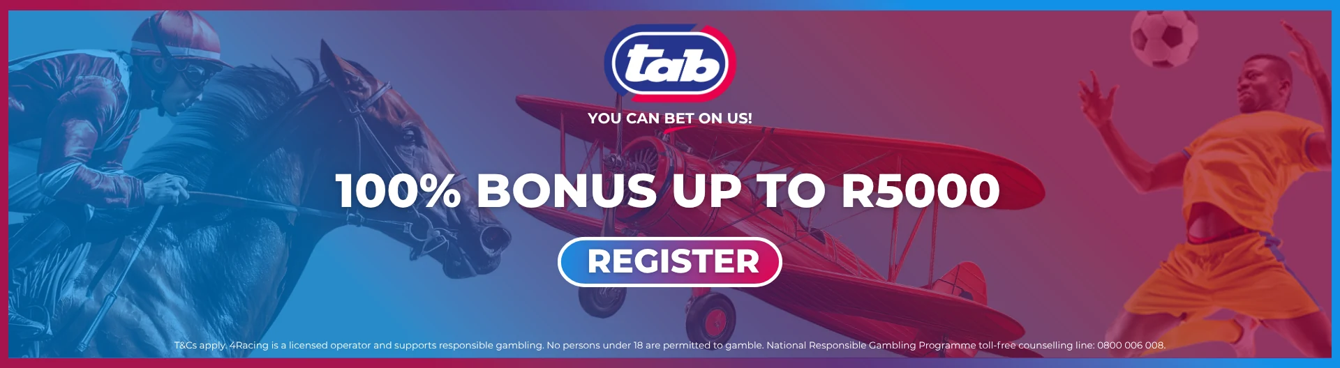 TAB — Licensed South African Sports Betting
